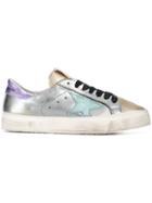 Golden Goose Deluxe Brand Star Print Sneakers - Silver