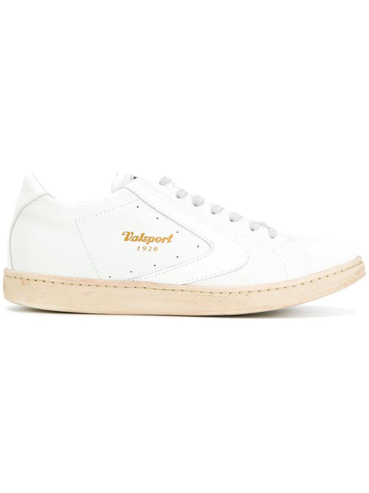 Valsport Lace Up Sneakers - White