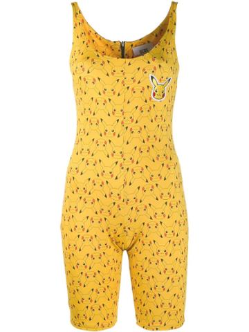 Gcds Pikachu Playsuit - Yellow