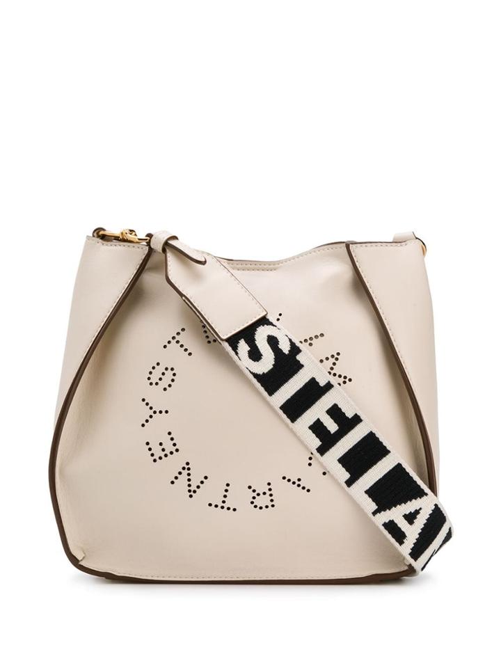 Stella Mccartney Stella Logo Shoulder Bag - White