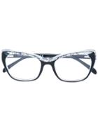 Emilio Pucci Cat Eye Optical Glasses, Black, Acetate