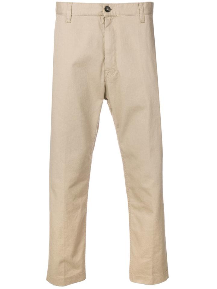 Covert Cropped Chinos - Neutrals