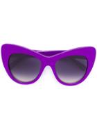 Stella Mccartney Eyewear Cat Eye Sunglasses - Pink & Purple