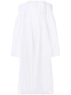 Attico Off-the-shoulder Midi Dress - White