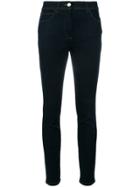 Versus Embroidered Skinny Jeans - Blue