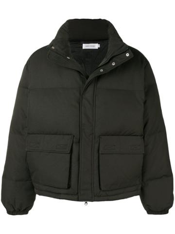 Used Future Fitted Puffer Jacket - Black