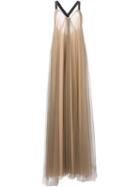 Vera Wang Flared Tulle Gown