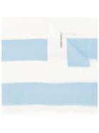 Corto Moltedo Striped Foulard, Women's, Blue, Silk