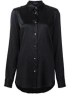 Ann Demeulemeester 'callista' Shirt, Women's, Size: 42, Black, Silk/spandex/elastane