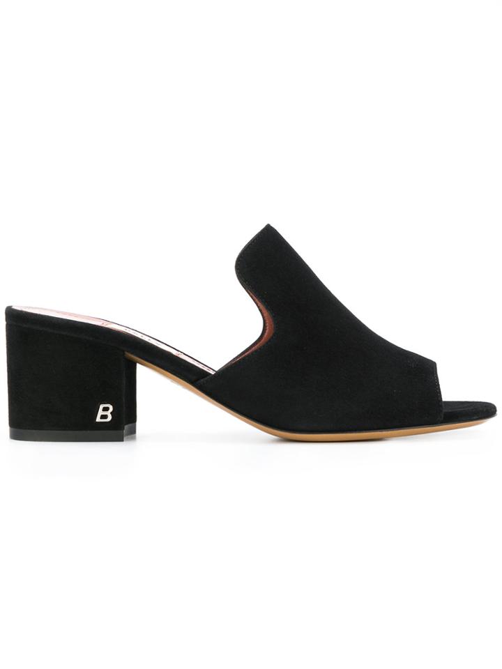 Bally Janisse Open-toe Mules - Black
