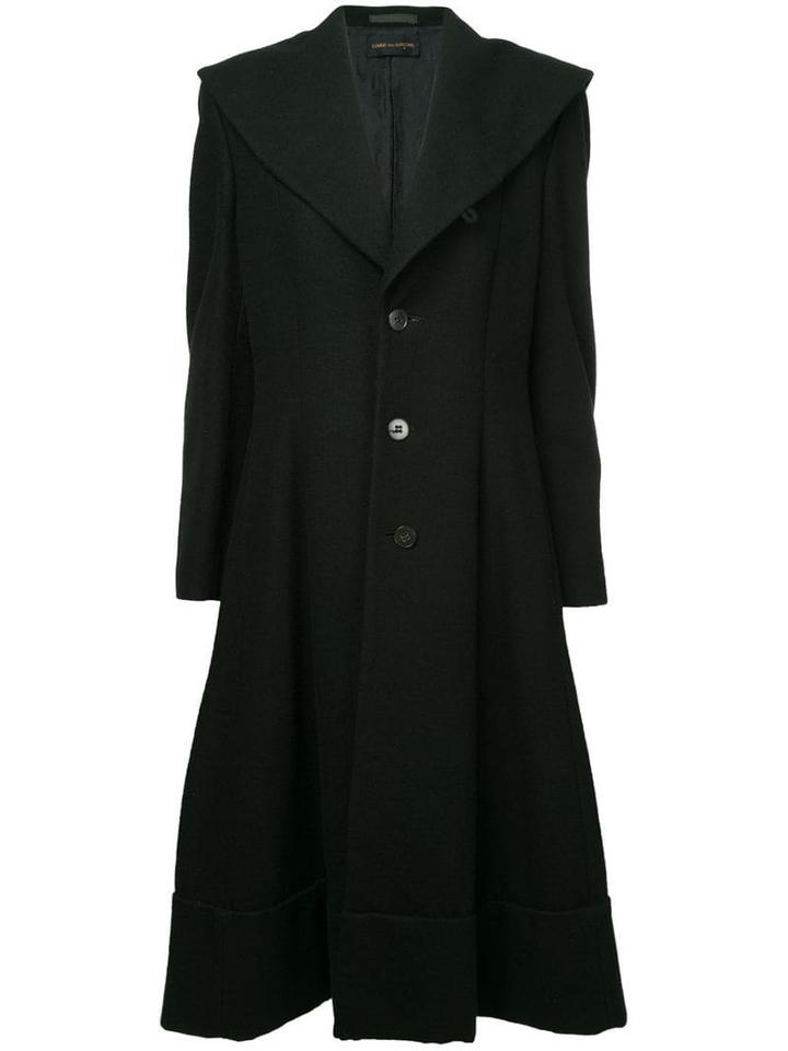 Comme Des Garçons Pre-owned Oversized Collar Coat - Black