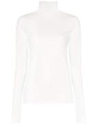 We11done Roll Neck Top - White