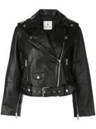Anine Bing Remy Leather Jacket - Black