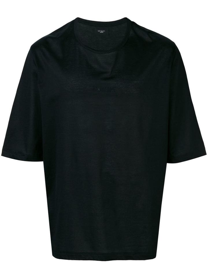 Not Guilty Homme 3/4 Sleeves T-shirt - Black
