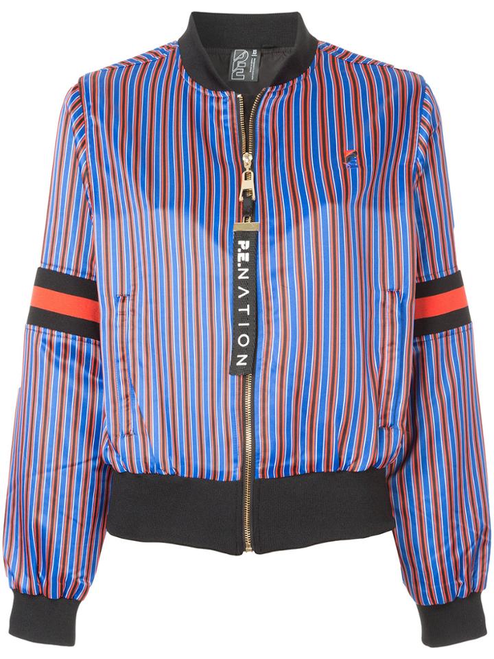 P.e Nation The Relentless Bomber Jacket - Multicolour