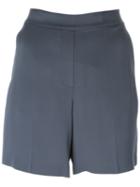 Theory 'harsbie' Shorts, Women's, Size: 8, Grey, Silk