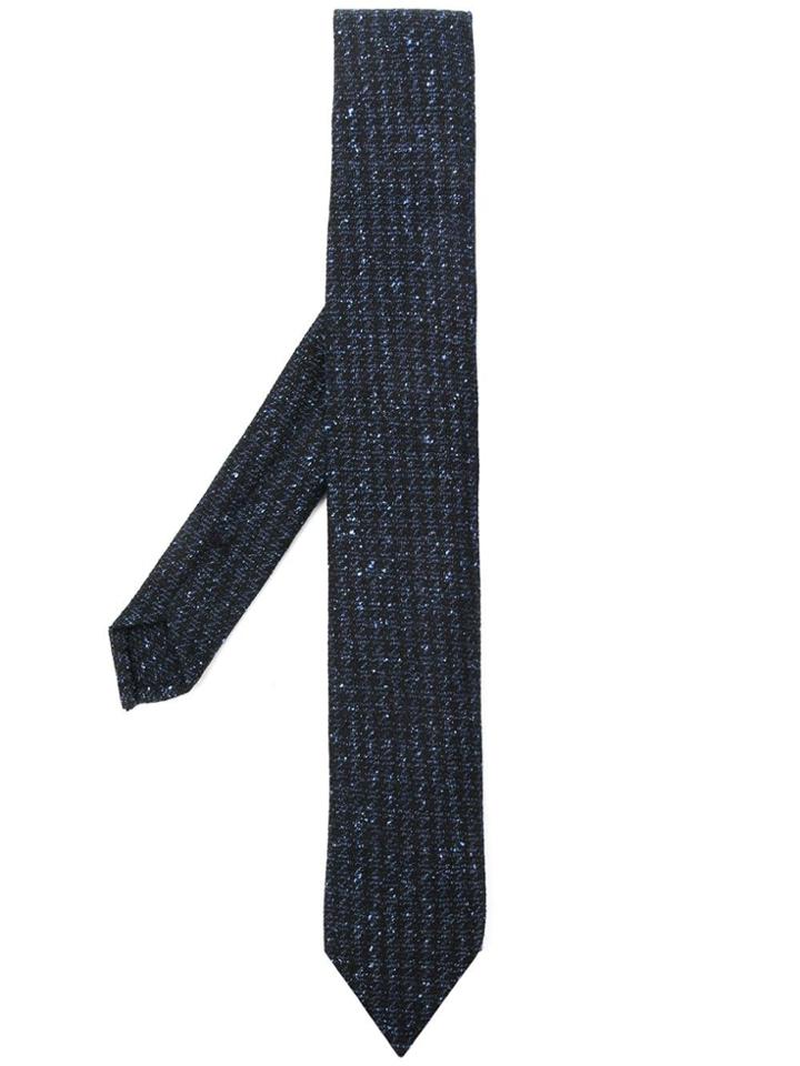 Dell'oglio Knitted Tie - Blue