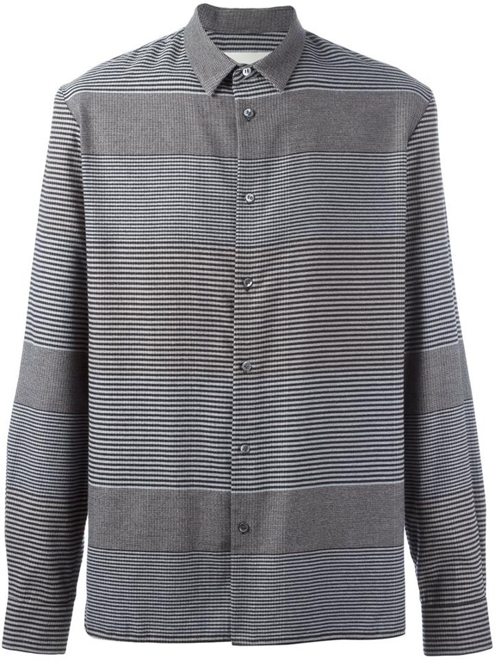 Stephan Schneider 'painting' Shirt, Men's, Size: Small, Grey, Cotton