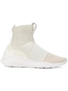 Mcq Alexander Mcqueen Hi-top Sock Sneakers - White
