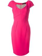 Roland Mouret 'casson' Dress - Pink & Purple