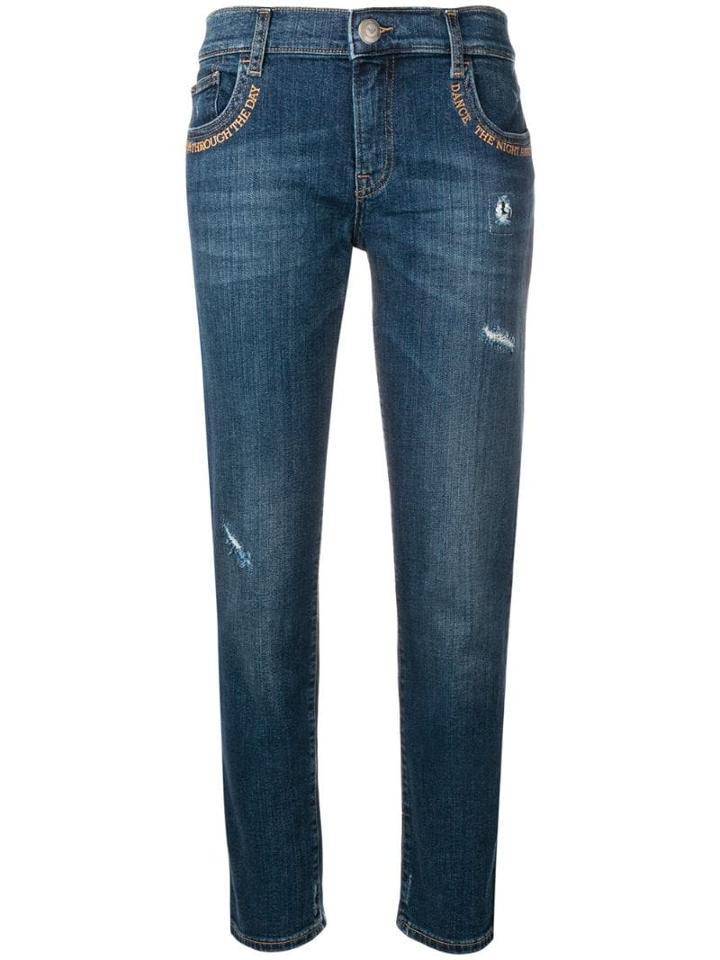 Emporio Armani Dance The Night Away Jeans - Blue