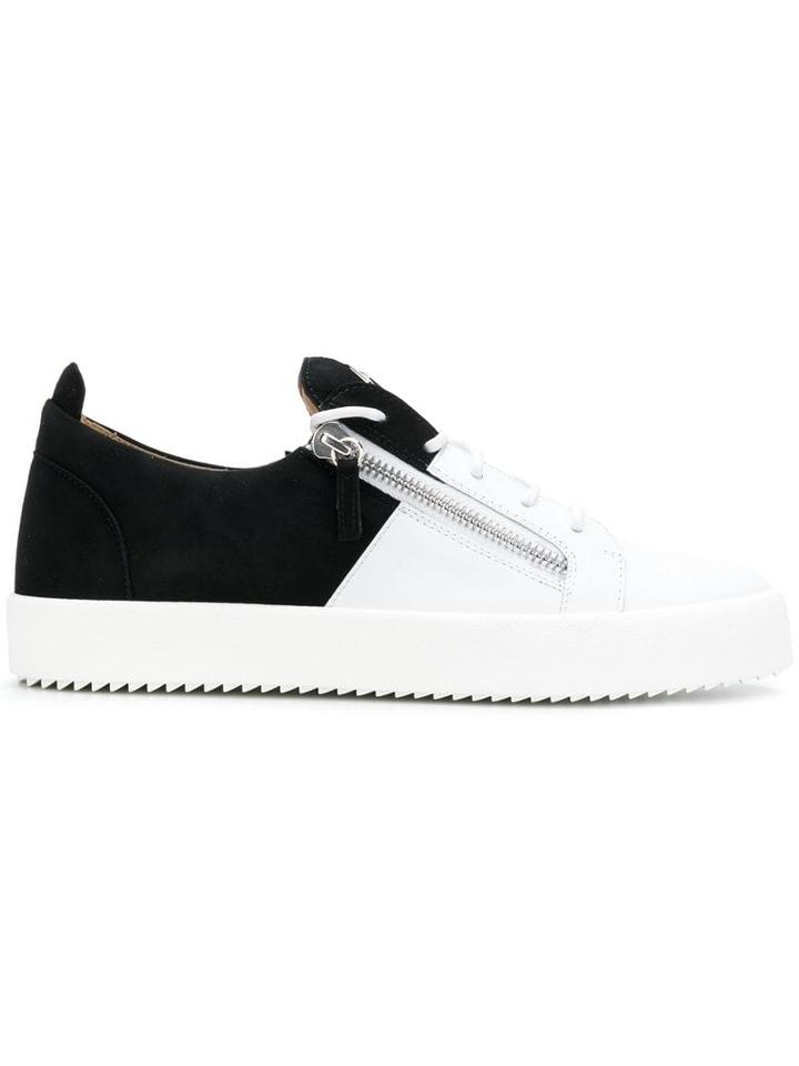 Giuseppe Zanotti Bicolour May London Sneakers - White