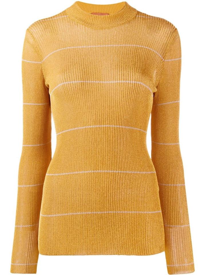 Missoni Delicate Stripe Jumper - Yellow