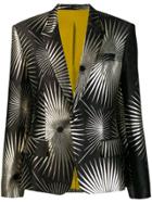Haider Ackermann Printed Structured Blazer - Black
