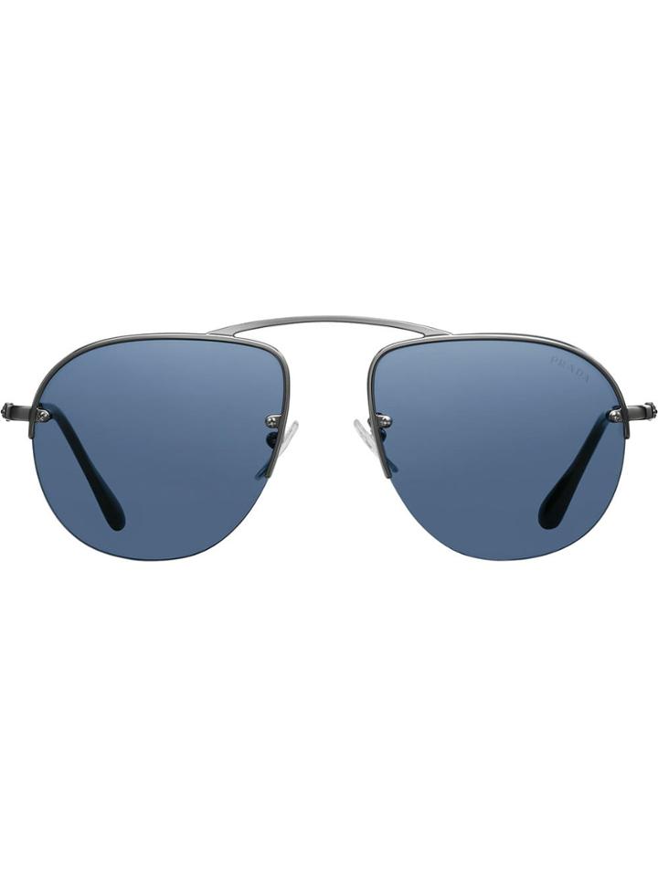 Prada Aviator Sunglasses - Blue