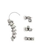 Saint Laurent Embellished Cuff Earring - Metallic