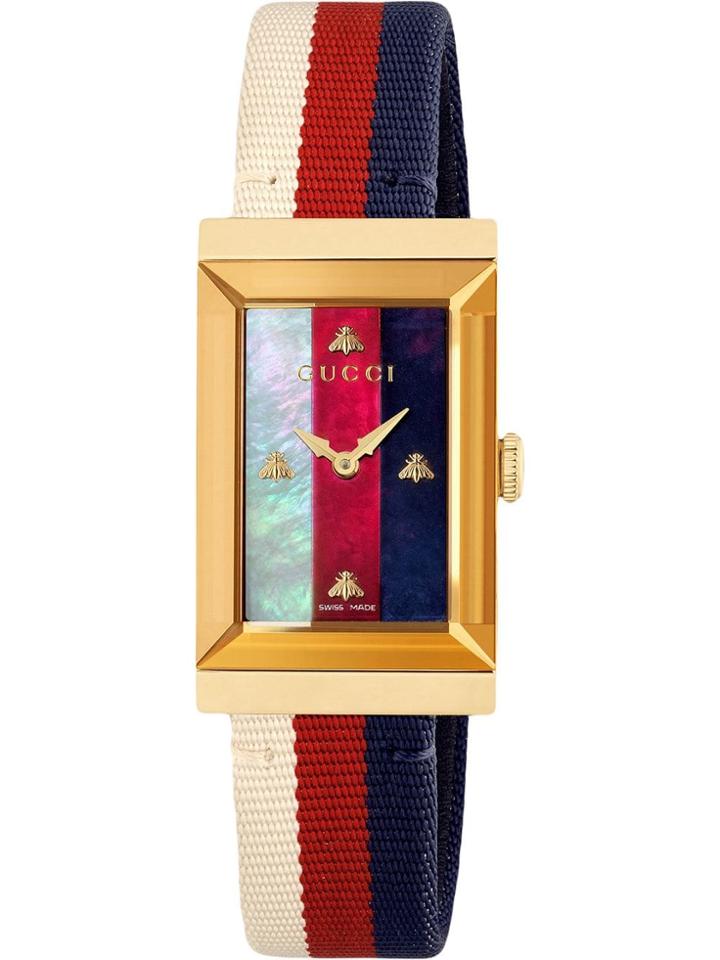 Gucci Orologio G-frame, 21x40mm Mm - Blue