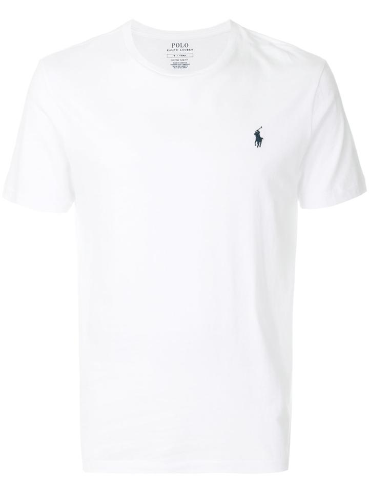 Polo Ralph Lauren Slim-fit Logo T-shirt - White