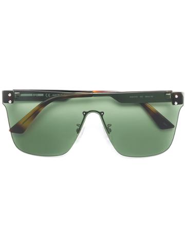 Mcq By Alexander Mcqueen Eyewear Oversized Sunglasses - Green