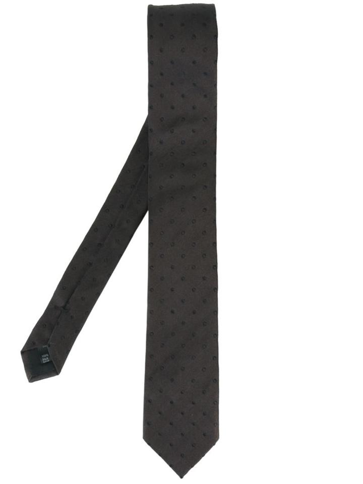Dolce & Gabbana Embroidered Dot Tie