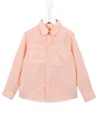 Valmax Kids - Classic Plain Shirt - Kids - Cotton/polyester - 10 Yrs, Yellow/orange