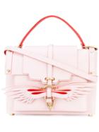 Niels Peeraer - Wings Tote - Women - Calf Leather - One Size, Pink/purple, Calf Leather