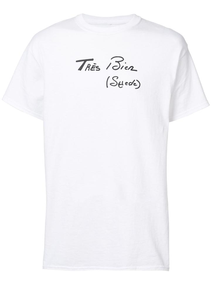 Très Bien Souvenir T-shirt - White