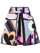 Emilio Pucci Short Quilted Skirt - Black