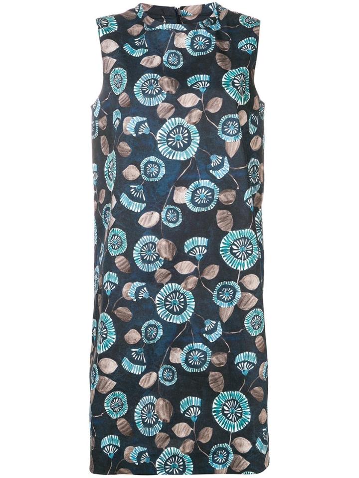 's Max Mara Straight Shift Dress - Blue