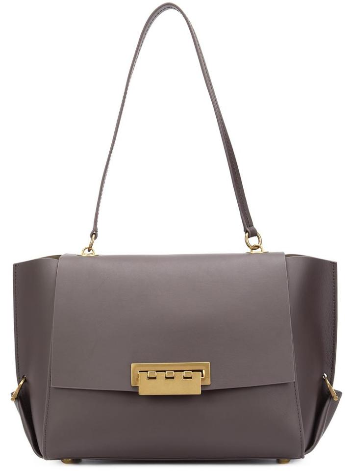 Zac Zac Posen Small Foldover Top Tote, Women's, Brown