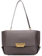 Zac Zac Posen Small Foldover Top Tote, Women's, Brown