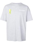 Palm Angels Alarm Appliqué T-shirt - Grey