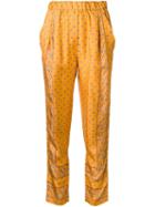 3.1 Phillip Lim Friendship Knot Print Trousers
