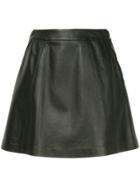 Loveless A-line Short Skirt - Black