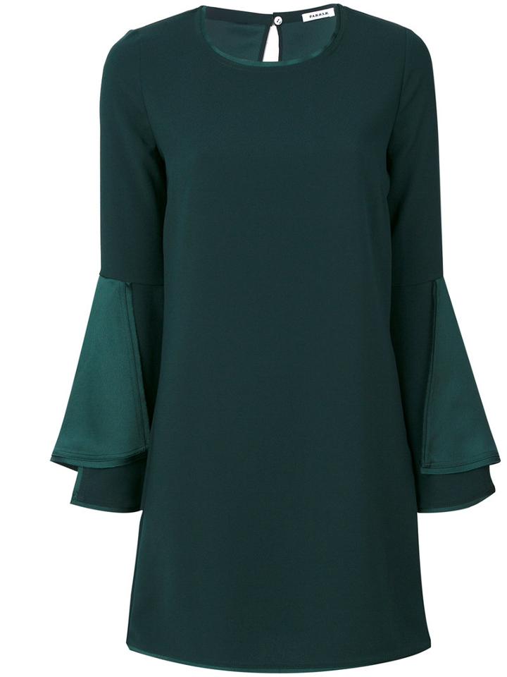 P.a.r.o.s.h. - Poseidon Dress - Women - Polyester - Xl, Green, Polyester