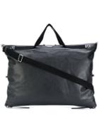 Saint Laurent - Large Id Convertible Bag - Men - Calf Leather - One Size, Black, Calf Leather