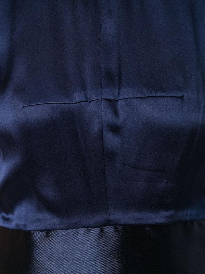 Balenciaga Pre-owned 2000's Peplum Blouse - Blue