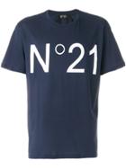 No21 Logo Patch T-shirt - Blue