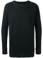 Greg Lauren - Slim-fit Longsleeve T-shirt - Men - Cotton - 1, Black, Cotton