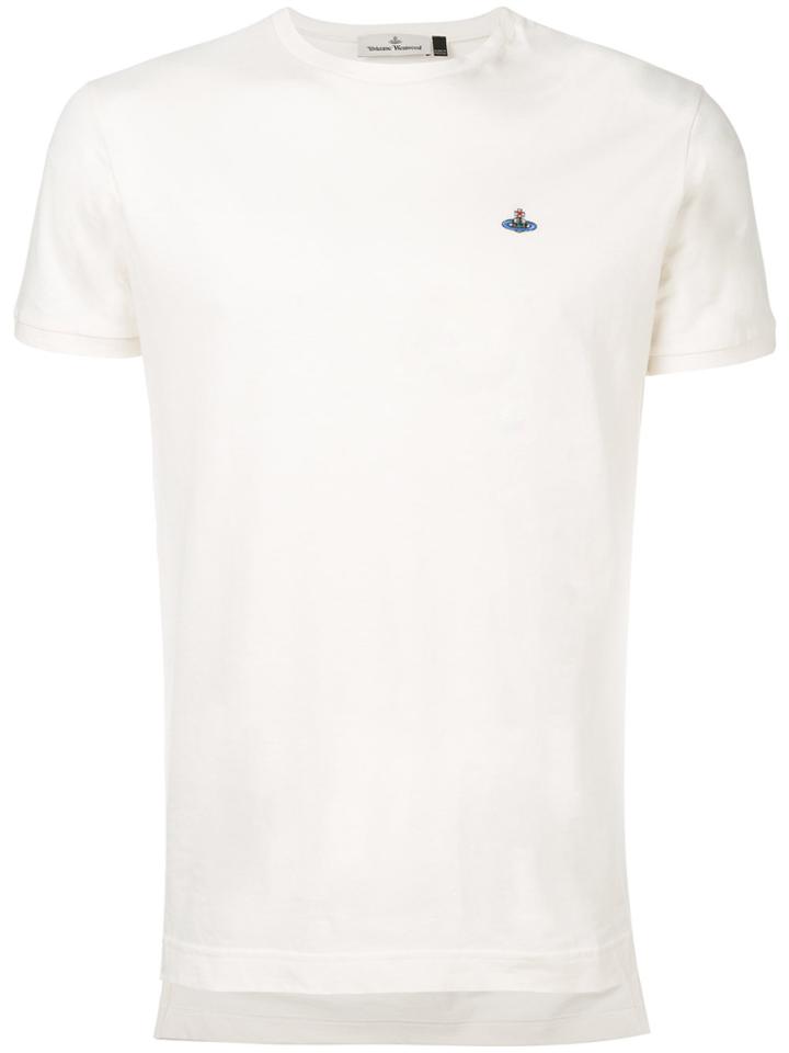 Vivienne Westwood Embroidered Orb T-shirt - Nude & Neutrals